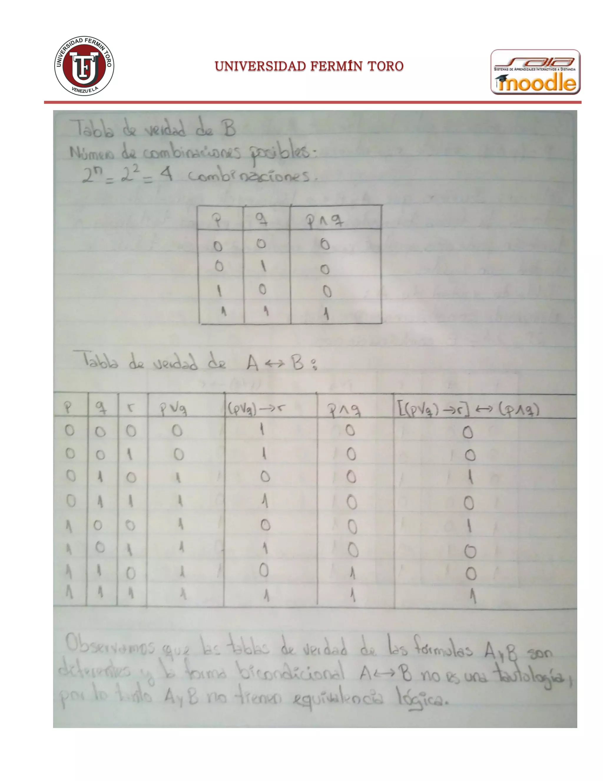 Examen 1 - Estructuras Discretas I.