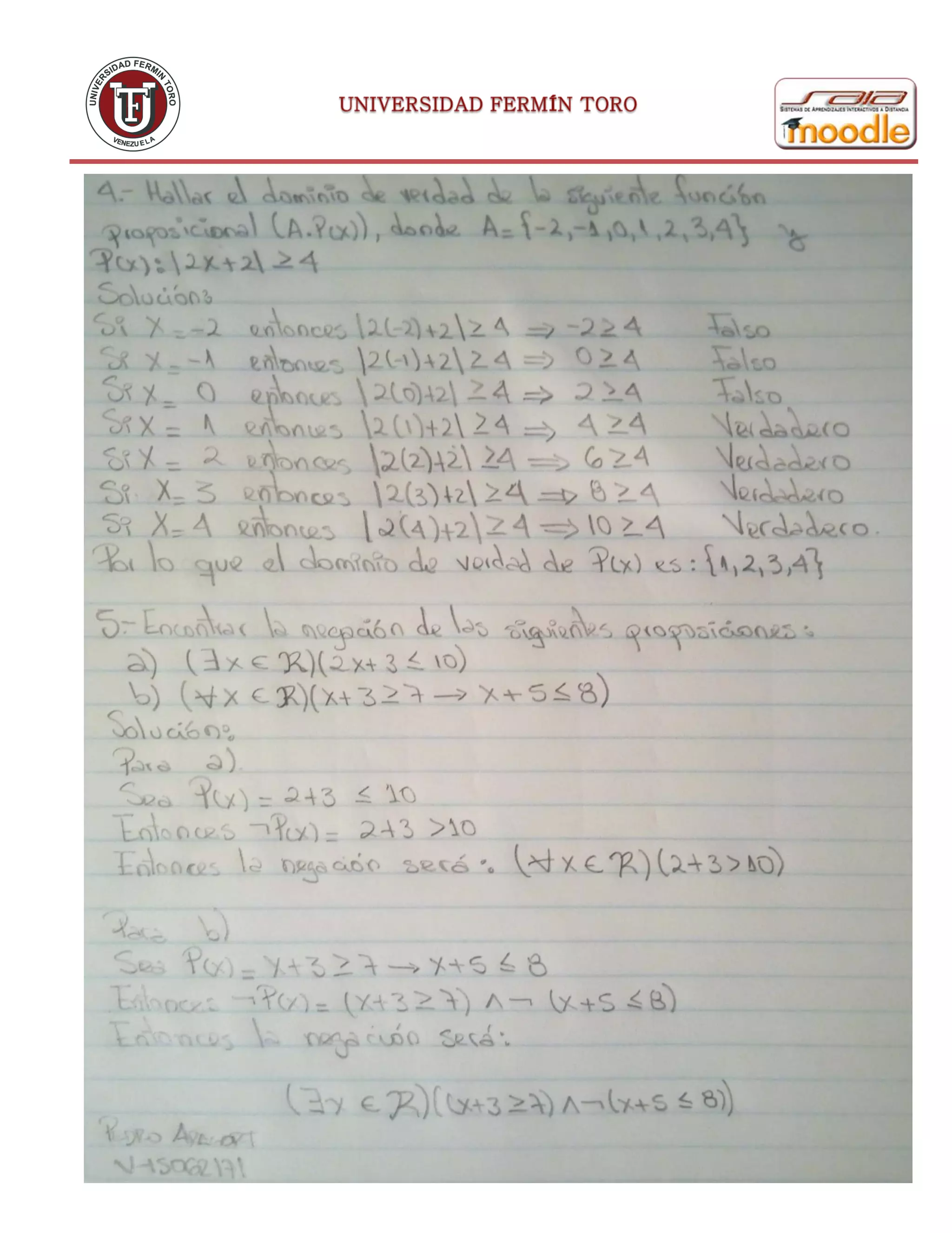 Examen 1 - Estructuras Discretas I.