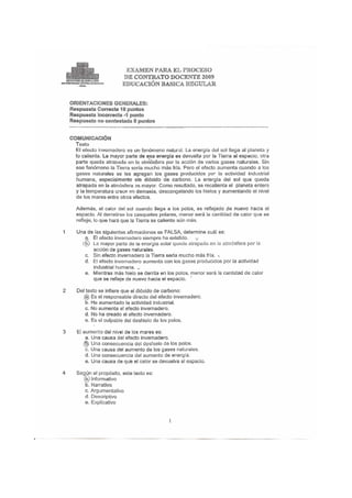 Examen de-contrato-docente-de-tacna-2009