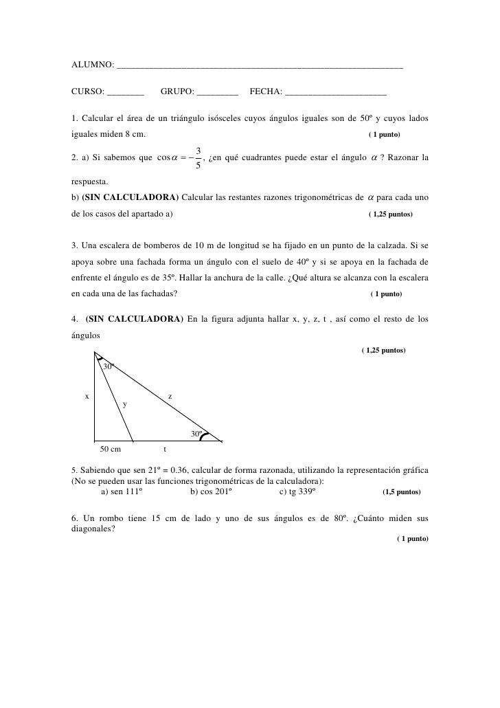 Modelo De Examen