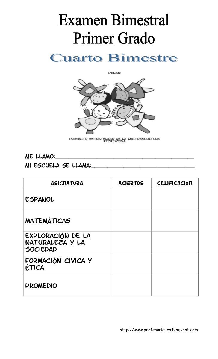 examenes de primaria examenes de primaria