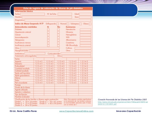 Examen clinico del pie diabetico 2011 Examen clinico del pie diabetico 2011