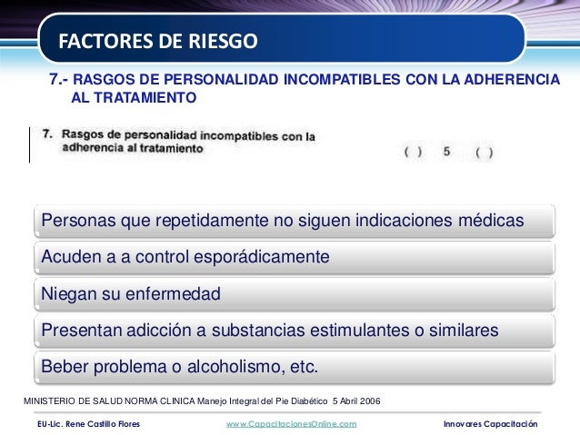 Examen clinico del pie diabetico 2011 Examen clinico del pie diabetico 2011