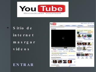 Sitio de internet masrgar videos ENTRAR
