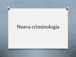 Examen criminología iv