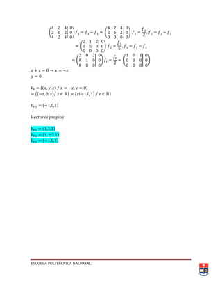 ESCUELA POLITÉCNICA NACIONAL
( | ) ( | )
( | )
( | ) ( | )
*( ) +
*( ) + * ( ) +
( )
( )
( )
( )
 
