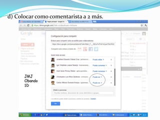 d) Colocar como comentarista a 2 más.
 