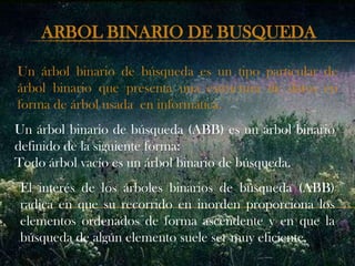 RECORRIDO INORDEN-Sub árbol izquierdo-Raíz-Sub árbol derecho