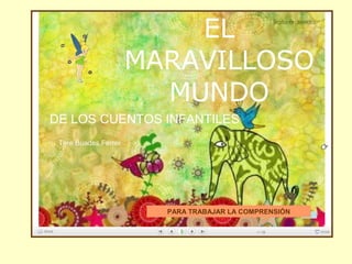 PARA TRABAJAR LA COMPRENSIÓN

 