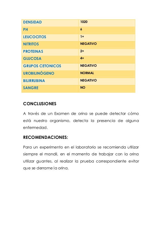 que es densidad en examen de orina que es densidad en examen de orina