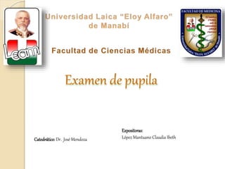 Expositoras:
López Mantuano Claudia IbethCatedrático: Dr. José Mendoza
 