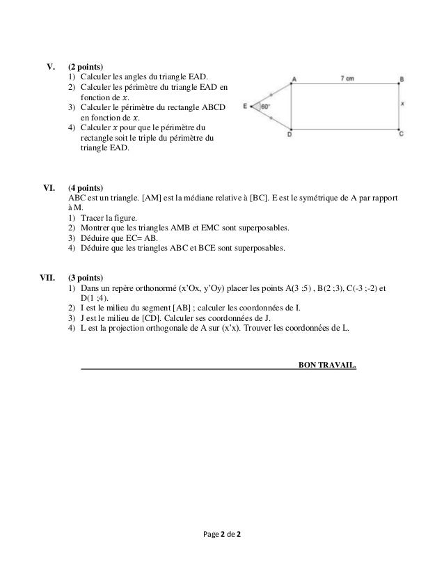 Examen Du 2 Semestre Eb7