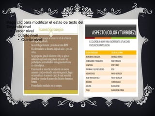 AspectosHaga clic para modificar el estilo de texto del patrón
Segundo nivel
● Tercer nivel
● Cuarto nivel
● Quinto nivel
 