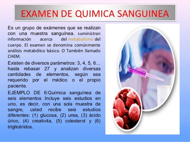Examenes de sangre (2) Examenes de sangre (2)