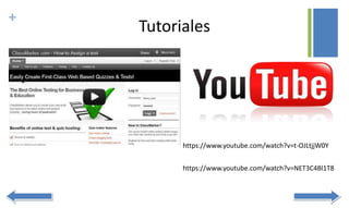 +
Tutoriales
https://www.youtube.com/watch?v=t-OJLtjjW0Y
https://www.youtube.com/watch?v=NET3C4Bl1T8
 