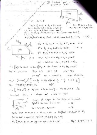 r
'5-¡, oi,rJ,
?" 0"L dc
1'e"';-bír
t
Nr
I
J 5,
a
CUt
u'/ I
(-',
N¿
'i,/r,
-] 1",
= t 4.8_5 e, ;.+.q'2 ,
l-
= Lrqtb,66 +' ñ?
$v pun',,'n)" ) e- q o"
U,. lrsn(7 + i.. N. C-cf
(.Dt + A. N. 9qP + !, N, = NrCcacZ
+ b, l.J, = N.(C-'r9 ' L'z S.e)
+ l,r, (w rLs¿t )-t> ío,ú)) - N¿ (c'"f 'u.
i .t.r
(
^1S*
f'+ L'r)s, Co>g ' Ca>'7 *lf z 9+te )
N¡ = rI.1. g., e ^ f. c-
N. = V, 5..A +-mrNa C*8
C
-t Nz c-st
fr.* N¿9^ü +
N. [r + N¡ 5nü
N¿for,!'= !U5 +
Nz LC"rCx - lL¿ .
-,
+ N¿ 5u.ü -F
ü,= q3
Wt = ocrCJlt
eue )
= -UJ,
NJ + f. 5qtÍ i'r Y'
f, C-cU q 5
F N¿u- C-os9/
!. N ¿ ScaÜ
5e,,ü) = N¡
N¿ M- Co>9-
)A3= qS
u)¿=
+ q
q111 .n11
Je i tjv
-( I
L Q.
e.=
?=
?
-------ó
P = [.-,, N, ( c-
?r.,> . prollc-
(' o.,
")/ L ",, G, +
rb
;r, +
). lu q.a
t5cro tl
f..l--)-{.
z
lv
U¿
p
(q s)(cq ) G
L
J. IrJ
e{i u ...r'l '-
-rV a ¡uar.
(¡^l,i: ¿l 5in¿n'r Je l>'
lrsl .+ N¿ (",d- * [, = wr
l,f¡ -'N¿5^.)/ 'frbl
lv,
(¿
J',r1rS Jc ro5)r(o^l-
g*
-¿
6%
Nr[. SurT + N¿c^f * Nrr-r =A)t ^.. Uz(l^o'
N.(rr1 g.dr t(o;ü)+ lJr-(9.Ü'ürC,ü) A, =U,
Nr (^.a-; +c-(T +Y,5*8 :)irnrc"'t.) = wt
))¿(o>ó') = Nl
l{¿ t1 5,of t
 
