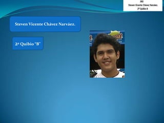 Steven Vicente Chávez Narváez.



2º Quibio “B”
 