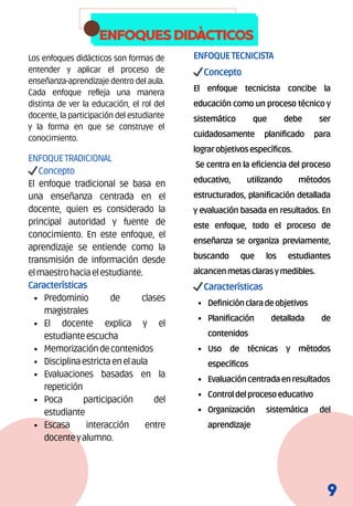 Modelos Didácticos en la Educación: Teorías, Enfoques y Aplicaciones | PDF