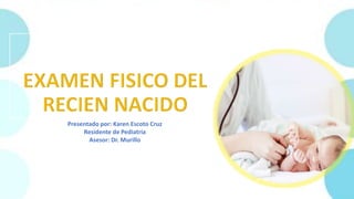 Presentado por: Karen Escoto Cruz
Residente de Pediatría
Asesor: Dr. Murillo
 