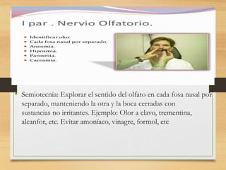 • XI PAR Nervio Espinal :
• Semiotecnia: · Inspección y palpación de la región cervical y de la
nuca: Para comprobar la si...