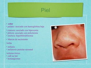 Examen fisico pediatrico ppt | PPTX