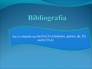 símbolos Patrios de Panamá