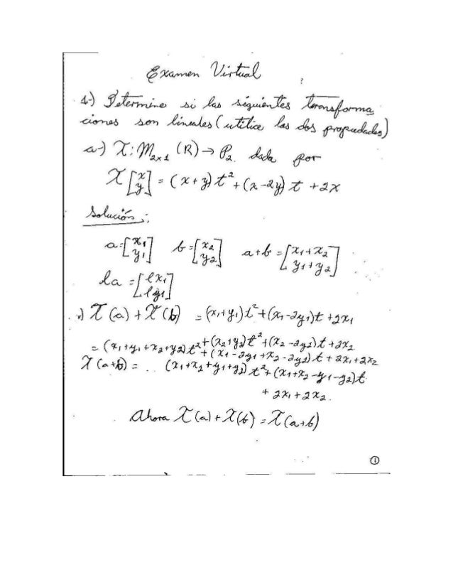 Examen Jesus Inojosa