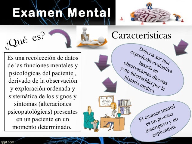 Examen Mental Psicológico