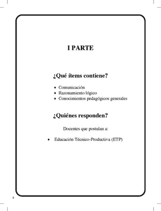 Examen nombramiento docente 2008 etp