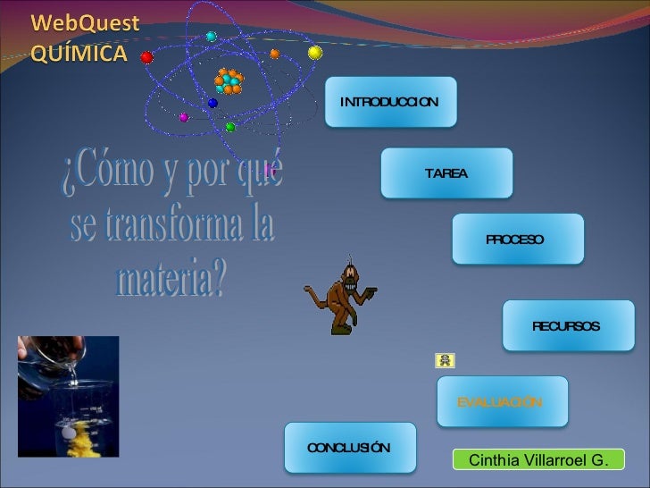 webquest quimica