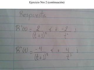 Ejercicio Nro 2 (continuación)