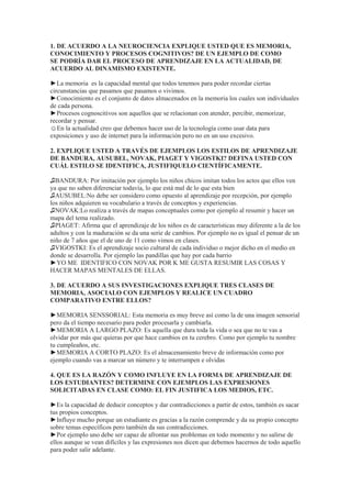 Examen parcial enfermeria