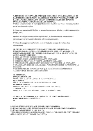 Examen parcial enfermeria