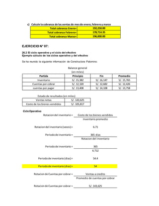 Examen parcial finanzas | PDF