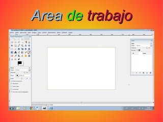 Area de trabajo
 
