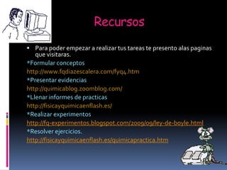 Realizar experimentos