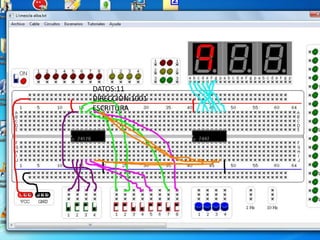 DATOS:11
DIRECCION:1001
ESCRITURA
 