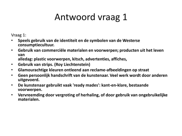 Examentraining antwoorden h5 | PPTX