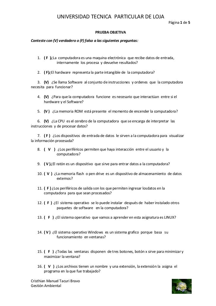 Examen Word