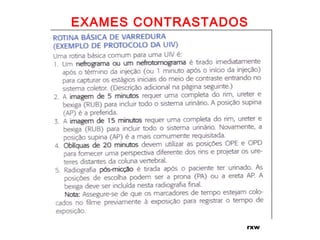 EXAMES CONTRASTADOS
rxw
 