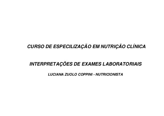 Requisicao de exames laboratoriais