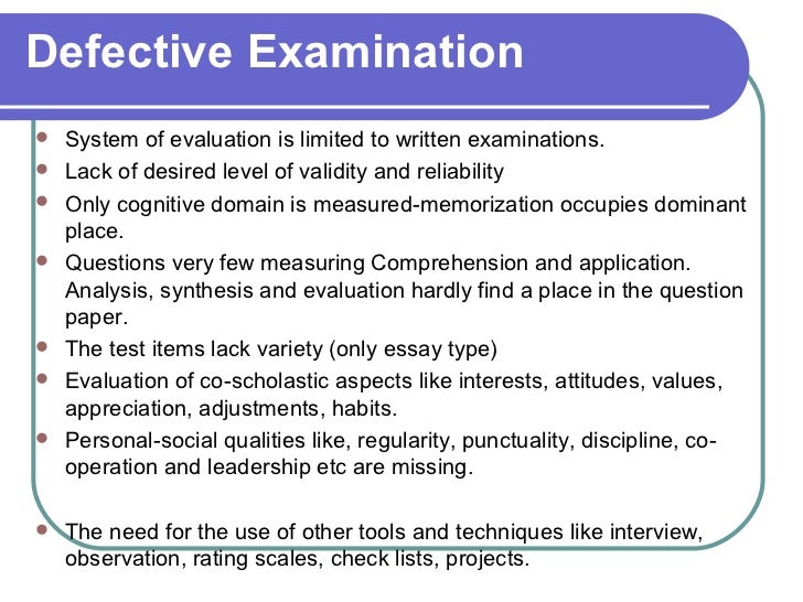 Our examination system pakistan essay