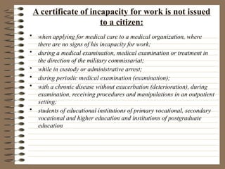 Temporary Incapacity Example examination-temporary-unemployed.pptx ... | PPTX