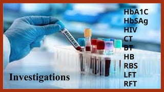 examination & diagnosis | PPTX