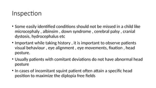 Examination in strabissmus (1).pptxdsfedf | PPTX