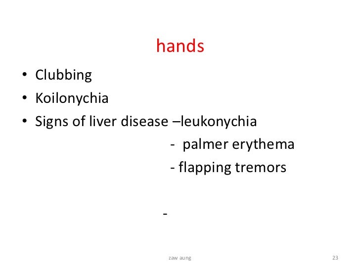 Examination of gastrointestinal system by HX
