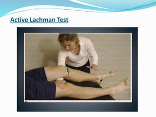 Active Lachman Test
 