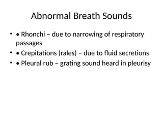 Examination_of_Respiratory_System.pptx by Dr K Ambaeesha | PPTX
