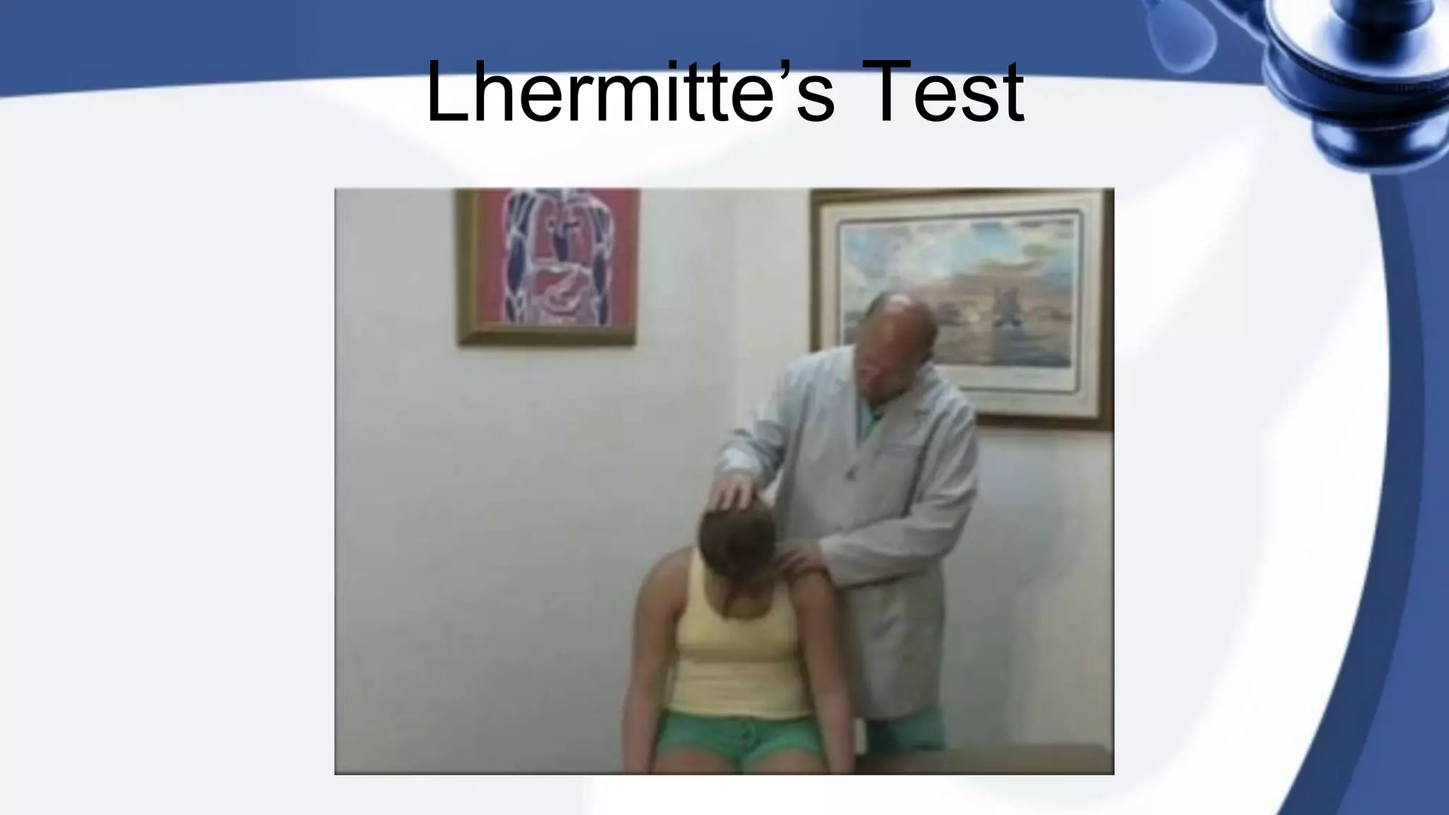 Examination of spine | PPTX