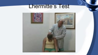 Examination of spine | PPTX